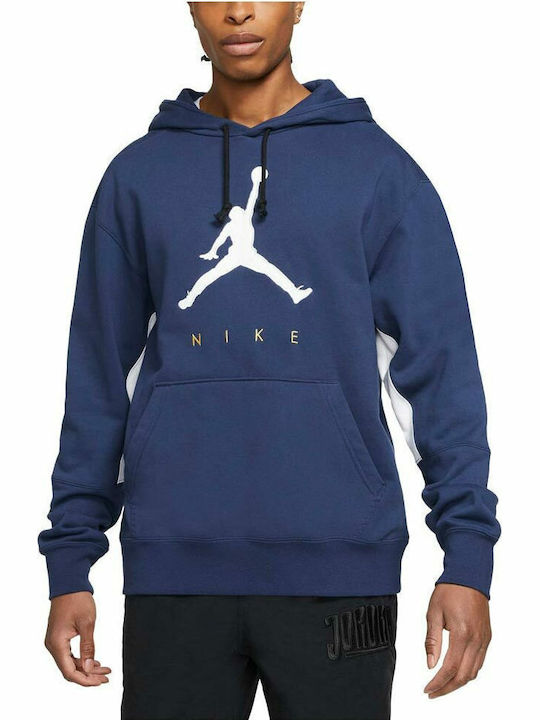 Sweatshirt Fleece with Hood Midnight Navy