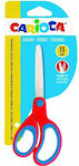 Carioca Children's Scissors for Crafts 15cm with Metallic Blade Red