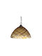 Klikareto Pendant Light Yellow Bell with Socket E27 35cm