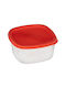 5Five 5Five Set Kunststoff Mittagsboxen Orange 22cm 7Stücke