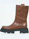 Alpe Leather Women's Ankle Boots Brown