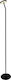 Zambelis Lights LED Floor Lamp H155xW12cm. with Warm White Light 630lm Black