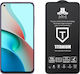 Idol 1991 Titanium Semi Curved Full Glue Full Face Tempered Glass Black (Redmi Note 9 5G)