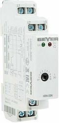 Geyer Trei faze Monitor de tensiune de șină 3P 8A 3x400-230V HRN-55N Geyer Trei faze Monitor de tensiune de șină 3P 8A 3x400-230V HRN-55N