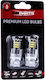 Einparts Lamps Car W21/5W Canbus LED 6000K Cold White 10-30V 5W 2pcs
