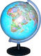 Cosmic Erde Globus mit Durchmesser 16cm. Hellblau