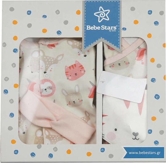 Bebe Stars Seturi de Haine pentru Nou-Născuți Bunny pentru Fetiță pentru 6-9 luni 5buc