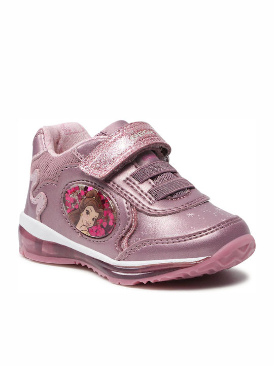 Geox Παιδικά Sneakers Todo G B Ανατομικά για Κορίτσι Ροζ