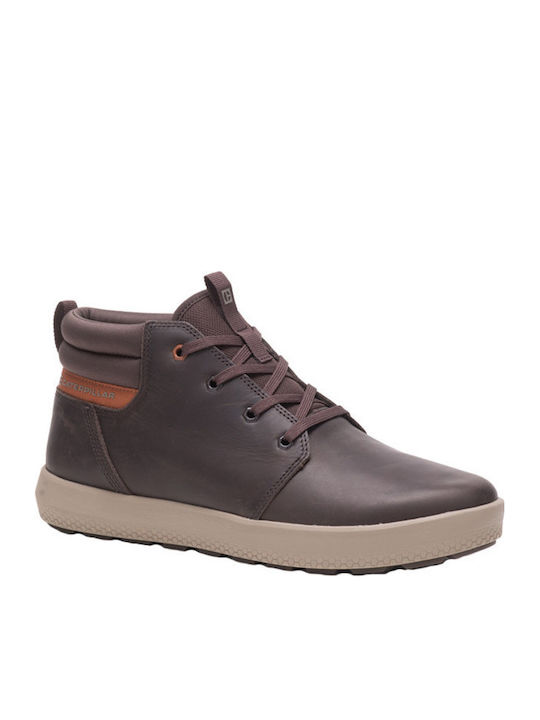 CAT Proxy Mid Leather Men's Boots Coffee Bean