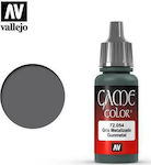 Acrylicos Vallejo Game Model Making Paint Gunmetal 17ml VAL72054 72.054