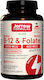 Jarrow Formulas Methyl B-12 5000mcg + Methyl Folate 800mcg Витамин за здравето на Нервната система 60 жулими таблетки
