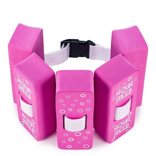 Aquaspeed Kiddie II Unicorn Плувна Зона за 2-6 Годишни с 5 Плочки 37x25см в Розов Цвят