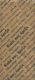 PaperQ Serviettenhülle Luxus 2F Braun 25x11cm 1000 cm Stück