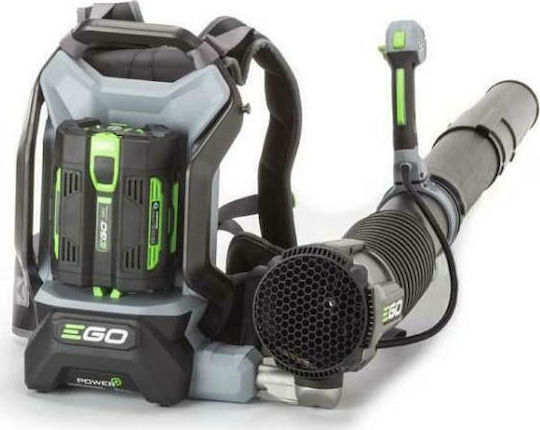 Ego Power Plus LB6000E Φυσητήρας Πλάτης 56V με 1 Μπαταρία 5Ah & Ρύθμιση Έντασης με Μέγιστη Ταχύτητα Αέρα 160km/h