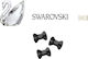 Swarovski Στρας για Νύχια Μαύρο 3τμχ