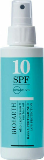 Bioearth SPF10 Αντηλιακό Spray Μαλλιών 125ml