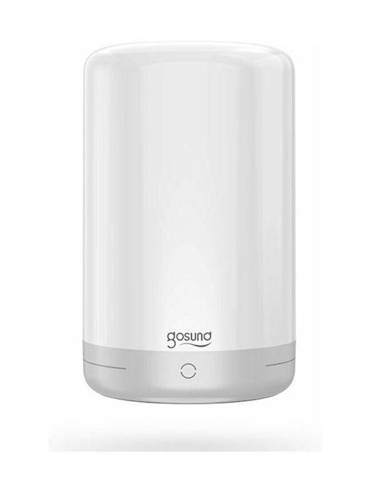 Gosund WiFi Επιτραπέζιο Διακοσμητικό Φωτιστικό LED σε Λευκό Χρώμα