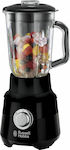 Russell Hobbs 24722-56 Blender for Smoothies with Glass Jug 1.5lt 650W Black