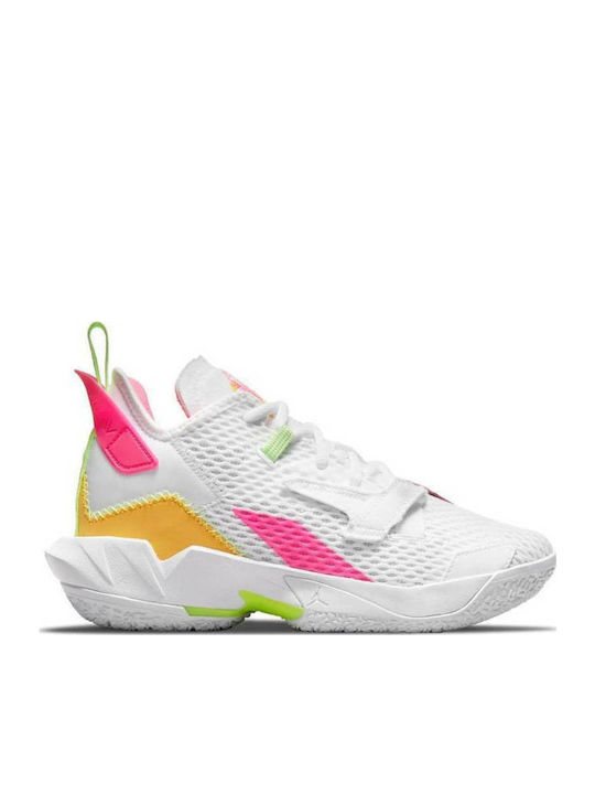 Why Not Kids Sports Shoes Basketball with Laces White