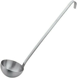 GTSA Tiefe Suppenkelle Edelstahl Silber 31 cm