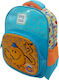 CHartini Poli Little Men Mr. Gargalitsas School Bag Backpack Kindergarten Light Blue 8Liters