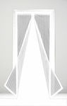 Beorol Screen Door Magnetic White from Plastic 210x100cm MZPIBE