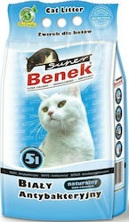 Certech Super Benek White Antibacterial Clumping Cat Litter 5lt