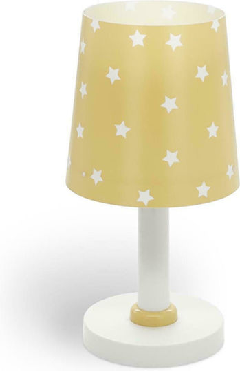 Ango Lumini LED Lampă portabilă pentru copii Starlight Galben 15x15x30εκ.