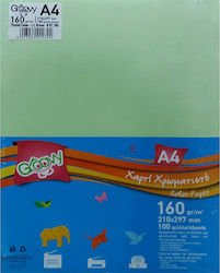 Groovy Druckpapier A4 160gr/m² 1x100 Blätter Grün