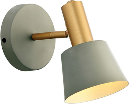 Zambelis Lights Classic Lamp Wall with Socket E14 Green 11x18x11cm