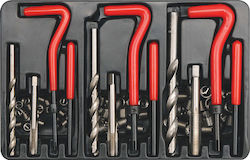 Yato YT-1769 Thread Repair Kits HSS 10x1.5 / 6x1.00 / 8x1.25mm 88pcs