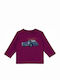 Mayoral Kids Blouse Long Sleeve Burgundy