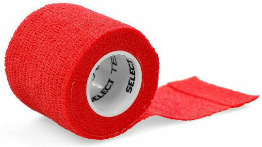 Select Sport Tape 5cm Ταινία Επικαλαμίδων Ποδοσφαίρου Κόκκινη