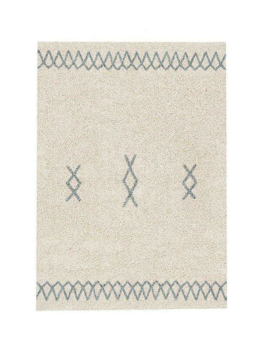 Lorena Canals Handmade Kids Cotton Rug Atlas 170x240cm Blue