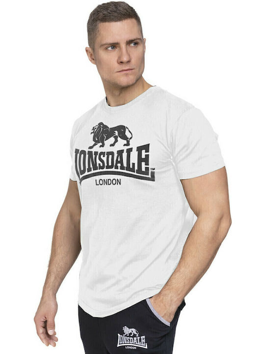 Lonsdale Tricou Alb