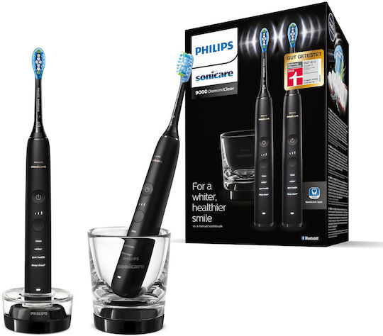 Philips Sonicare DiamondClean 9000 Electric Toothbrush with Timer and Pressure Sensor Black