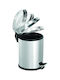Max Home 307 ER0307005 Inox Банята кошче Софт Клоуз 5лт Сребрист