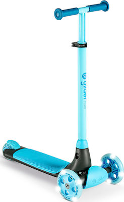 Y Volution Kids Scooter Foldable YGlider Kiwi 3-Wheel Blue