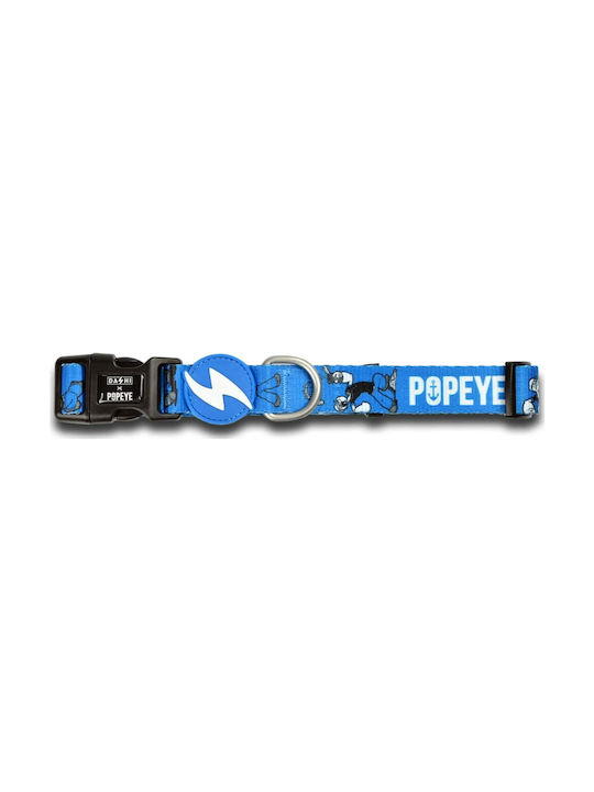 Dashi Popeye Dog Collar in Blue color Extra Small Collar DC00089