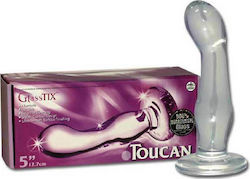 Nanma Glasstix Glass Dildo Γυάλινο Dildo Διάφανο 15cm