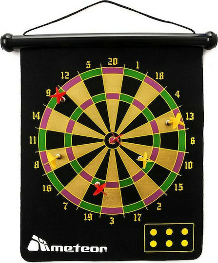 Meteor Set mit Ziel & Darts Magnetisches Dartboard