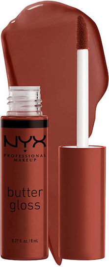 NYX Professional Makeup Butter Lip Gloss 51 Brownie Drip 8ml