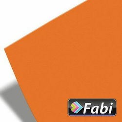 Fabi Χαρτόνι Κανσόν Πορτοκαλί 220gr 50x70εκ.