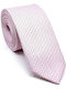 Legend Accessories Ανδρική Γραβάτα Συνθετική με Σχέδια σε Ροζ Χρώμα