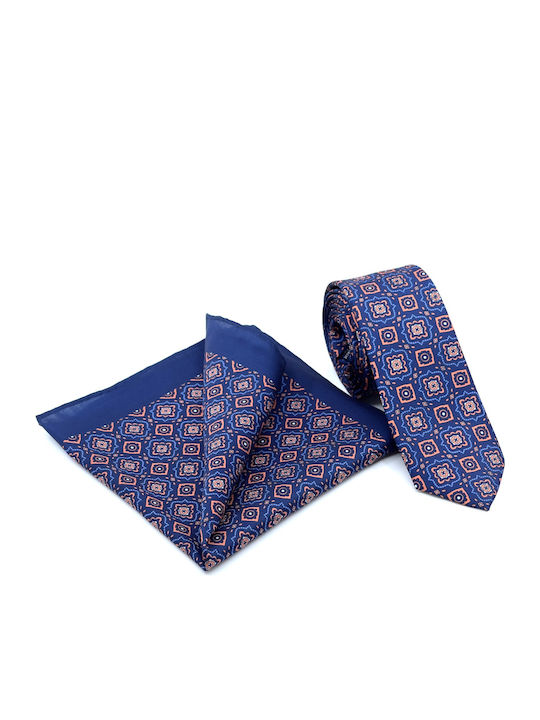 Legend Accessories Мъжка Кравата Коприна Отпеча...