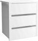 LH Home Furniture Rectangular Wardrobe Drawer made of Particleboard WHITE 50x53x46cm 37-24-INW 1pcs