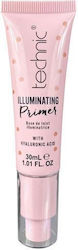 Technic Illuminating Primer Primer Προσώπου σε Κρεμώδη Μορφή Hyaluronic Acid 30ml