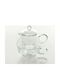 Madras GTWC-02 Teapot with Cup and Filter Glass Transparent 500ml