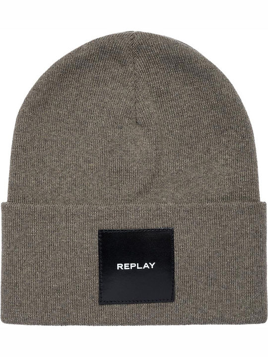 Beanie Ανδρικός Σκούφος Πλεκτός σε Γκρι χρώμα