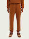 Sweatpants with Elastic Brown